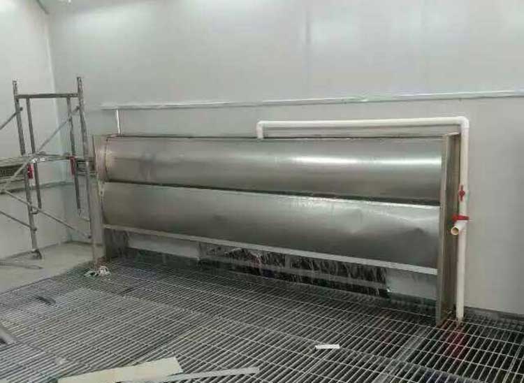 水簾噴漆房由哪幾部分構(gòu)成？