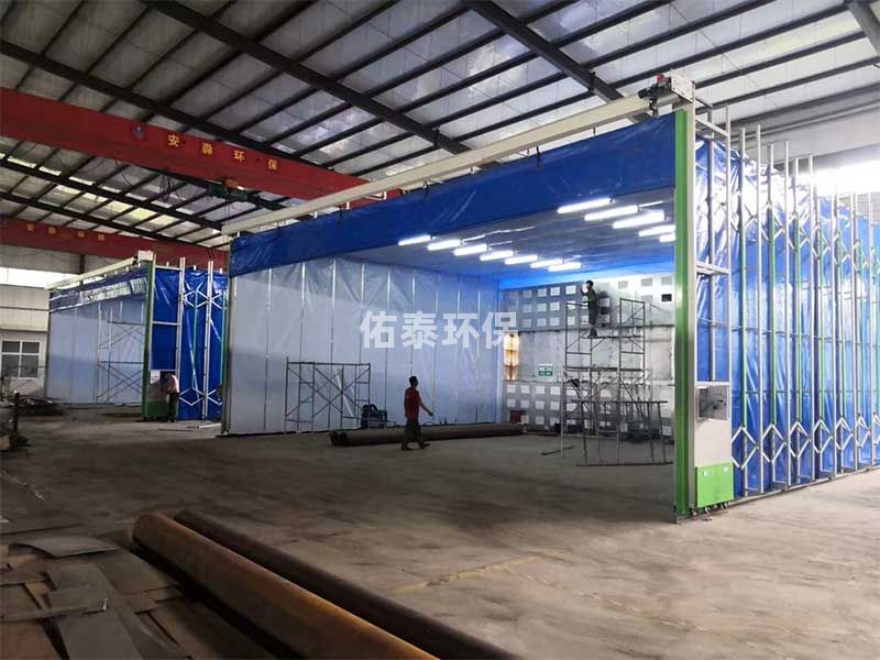 移動(dòng)伸縮式噴漆房日常使用要注意的問題有哪些？